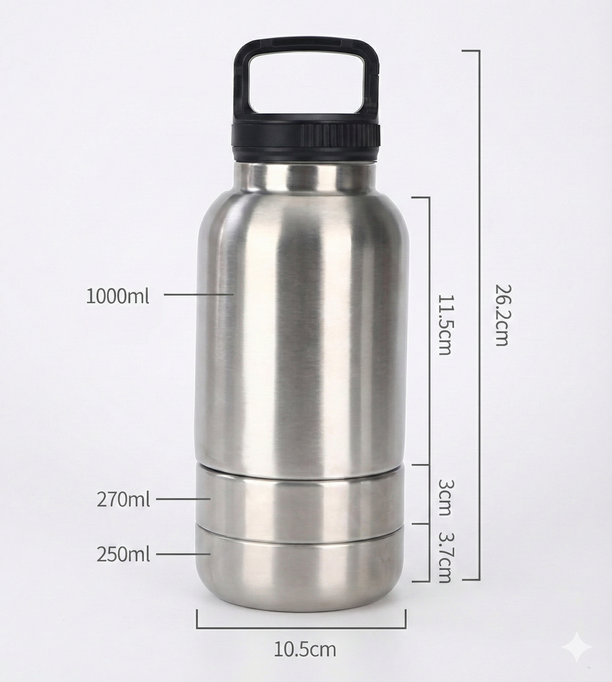 2-1 water & voerfles