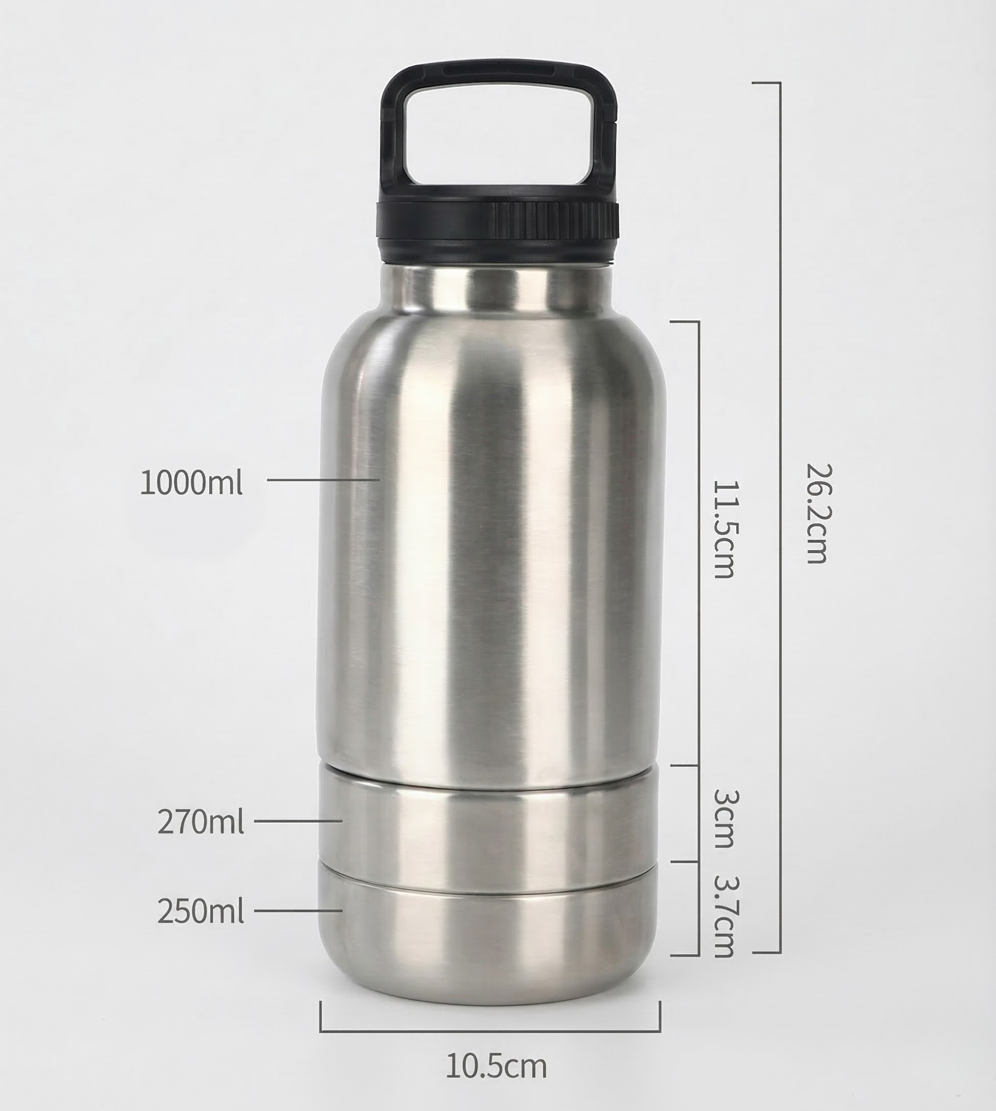 2-1 Water & voerfles