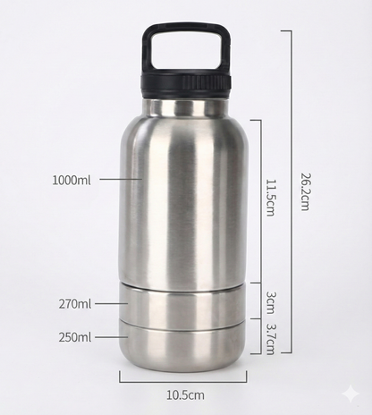 2-1 water & voerfles