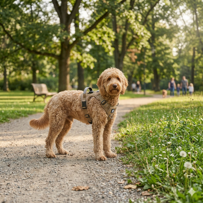Hondentuig met airtaghouder